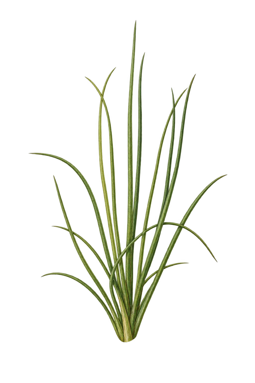 Botanical artwork associated with Acadian quillwort (Isoetes tuckermanii subsp. acadiensis (Kott) D.F.Brunt.)