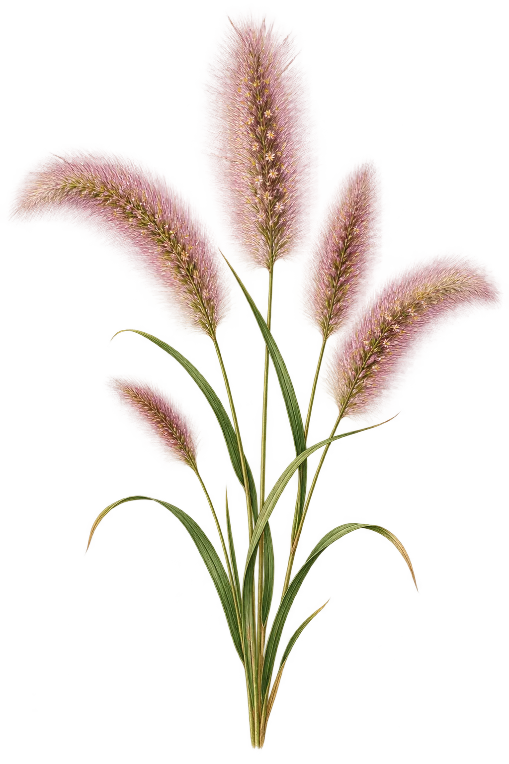 Botanical artwork associated with foxtail muhly (Muhlenbergia andina (Nutt.) Hitchc.)