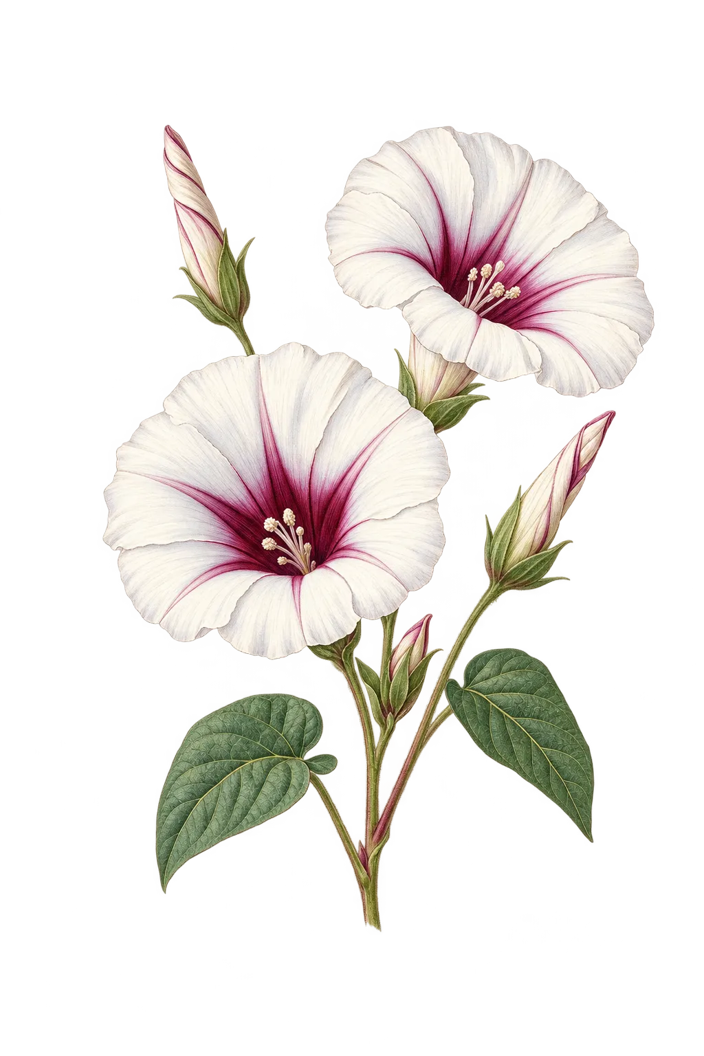 Botanical artwork associated with Edwards' hole-in-the-sand plant (Nicolletia edwardsii A.Gray)