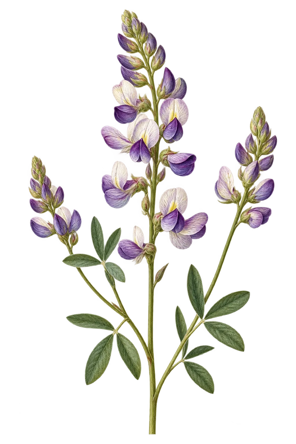 Botanical artwork associated with Rogue River milkvetch (Astragalus accidens S. Watson)